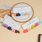 15 Pairs Womens Stud Earrings Crystal Dangle Drop Elegant Fashion Jewelry    