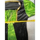 Rubies Renaissance Medieval Gown Black Green Velvet Gold Sequin Costume Womens S