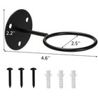 6 Pcs Baseball Display Wall Holder  Wall Mount Baseball Memorabilia Stand  St   