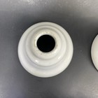 Vintage Metal   Porcelain Hot  Cold  Waste Faucet Shower Or Tubs Handles 