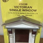 Dollhouse Window Single Square Victorian Style 1 12 Scale Houseworks 5039
