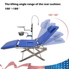 Silla Port  til Dental cubo De Saliva   Led Unidad Dental Portatil