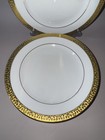 6pc Set 1991 Royal Gallery Gold Buffet Salad Plates 8 5 