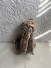 Jellycat Bashful Woodland Bunny Small 8    Brown Gray Retired Plush Rabbit