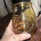 Set Of 3 Original Mason Style Stemless Wine Glasses Honey Bee   Easter Colors 