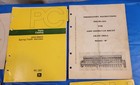  6  Vintage John Deere Tractor Equipment Manuals    1  Brochure