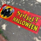 Spirit Halloween Retail Store Vinyl Banner - Home Decor Party Prop - 4 Feet