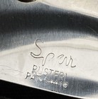 Vtg Mid Century Norwegian Spar Cheese Plane Slicer Pewter Viking Dragon Handle