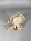 Tuskers  love Is A Hug  Elephant Mum And Baby  Hand Crafted  Vgc