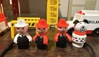 Vintage 1980 Fisher Price Play Family Fire Station 928 Complete W  Accessories