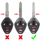 Replacement For 2008 - 2017 Mitsubishi Lancer Remote Head Key Fob Oucg8d-620m-a