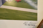  hoover s Maneuver  By Sam Lyons  Signed And Numbered Print Signed By Bob Hoover