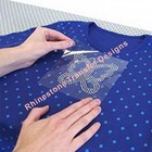 Fleur De Lis 6pcs- Iron On Rhinestone Transfer Hot Fix Bling Motif