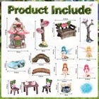 147pcs Fairy Garden Kit Complete Miniature Figurines Accessories Set With Exclus