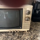 Vintage Zenith Retro 10 Inch Portable Television Model 31 Powers Up