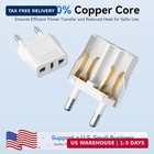 4 Pack European Travel Plug Adapter  Unidapt Us To Europe Plug Adapter  European