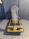 Antique Singer Sphinx Sewing Machine D719246 Egyptian Gold Decals Cast Iron