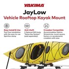 Yakima Rooftop Mounted Kayak Rack  Compatible With Streamline Towers  open Box 