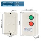 Magnetic Electric Motor Starter 380v 4kw 5hp 3 Phase Magnetic Switches
