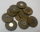 10 X Nyc Subway Tokens  New York City Transit   bullseye  Variety 1986-1995
