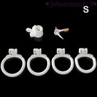 Male Chastity Lock Device Belt Restraint Locking Ring Abstinence Chastity Cage