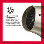Revlon 1875w Folding Handle Ionic Travel Hair Dryer  Black And Gold