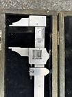 Starrett 25  No  122 Inside outside Caliper With Felt-lined Wooden Box