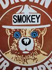 Vintage Smokey The Bear Porcelain Sign 30  Drown Your Camp Fires Forest Service