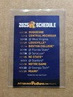 2025 Pitt Panthers Football Pocket Schedule    fight Pitt Fight    Pepsi