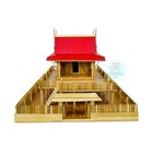 Tiny Miniature A Small Model Of A Thai House Ancient Unique Handcraft