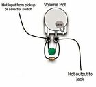 Treble Bleed Kit Mod - Premium Components - Compact Size - Strat  Tele  Lp  Sg