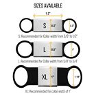 Silent Slide On Pet Id Tags Personalized Dog Cat Engraved Name Custom Collar 