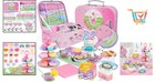 Kids Tea Party Set Musical 53pcs Tin Pretend Play Food Role Play Gifts