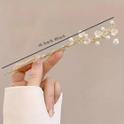 1pcs Elegant Chinese Style Tassel Hairpin     Traditional Floral Design Hair Stick