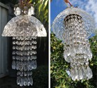 Murano Glass Jelly Fish Nautical Hanging Brass Lamp Ceiling Chandelier Crystal