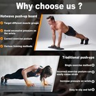 Tabla De Flexiones Plegable Multifuncional Con Asas Para Entrenamiento En Casa