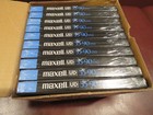 Box Of 10 Maxell Ud 35-90n  1 4   Reel To Reel Tapes   New   Sealed