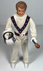 Vintage Ideal Evel Knievel Action Figure With Helent Belt   Swagger Stick