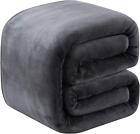 Heavy Winter Warm Soft Mink Queen Size Fleece Blanket - 90  X 90 