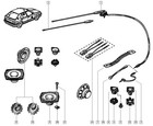 Speaker Support For Renault 19 R19 Original Vintage Car Parts
