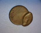 Lincoln Cent  Multi-struck    off Center    copper    capped Die Rev     us Error Coin