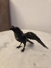 Custom Made Raven Art Statue Black New Perfect Art Home Decor  free Shipping 
