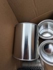 Empty Metal Quart Paint Cans With Lids Case Of 56