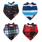 Lot 100 Luxury Grooming Dog Bandanas Reversible S  L  Xl  Miscellaneous Colors
