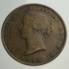 1856 Province Of Nova Scotia Half Penny Token Britannia 1 2 Penny Token Jj056