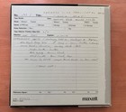 Maxell  35180bm Metal Reel - 10 5  Reel Rock Beat Music Garbage City Band 1986