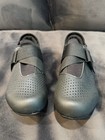 Shimano Dynalast Rp1  Road Cycling Shoes Black Mens Sz 8 5 42 Cleats Included