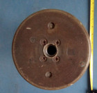 Antique Vintage Industrial 14  Wooden Textile Thread Sewing Spool Yarn Bobbin