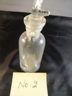 Antique Apothecary Medical Glass Eye Dropper Bottle Clear Glass 30cc Only No  1 