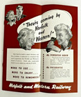 December 11  1952  Norfolk And Western Railway Train Time Table With Map Booklet
